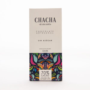 Comprar Chocolate 70% cacao endulzado con estevia Chacha,  Chacha 11