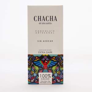 Chocolate vegano 100% Cacao – Chacha