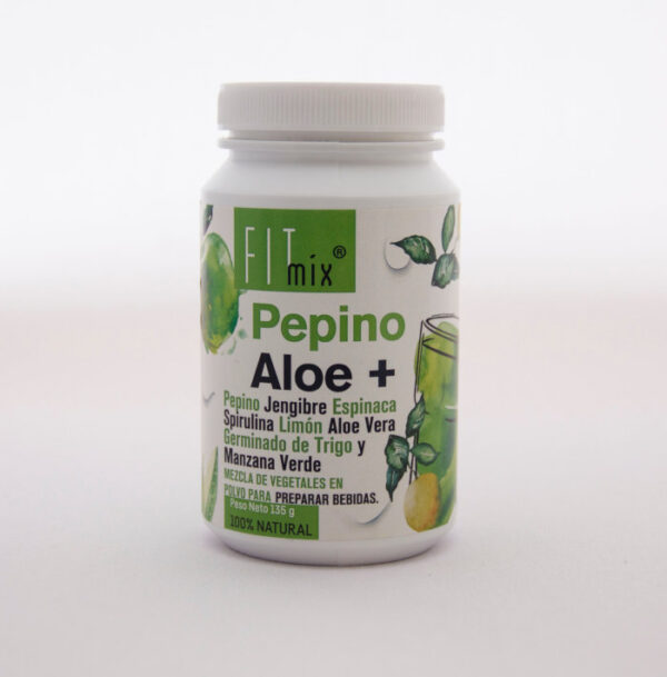 Comprar sweet mix batido pepino aloe verde jengibre espinaca spiraling limon deshidratado, Pepino Aloe – Fit Mix  5