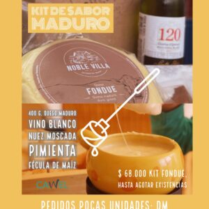 Comprar kit fondue queso bogota, Queso Raclette, 1 kg  6